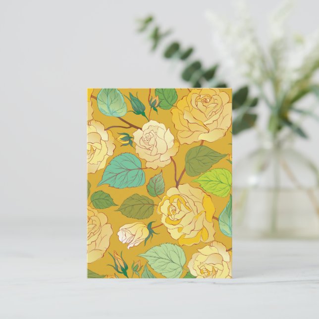 Roses 7 postcard (Standing Front)