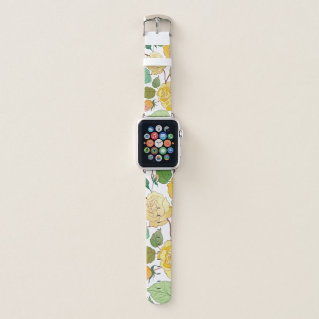 Roses 9 apple watch band (Front)