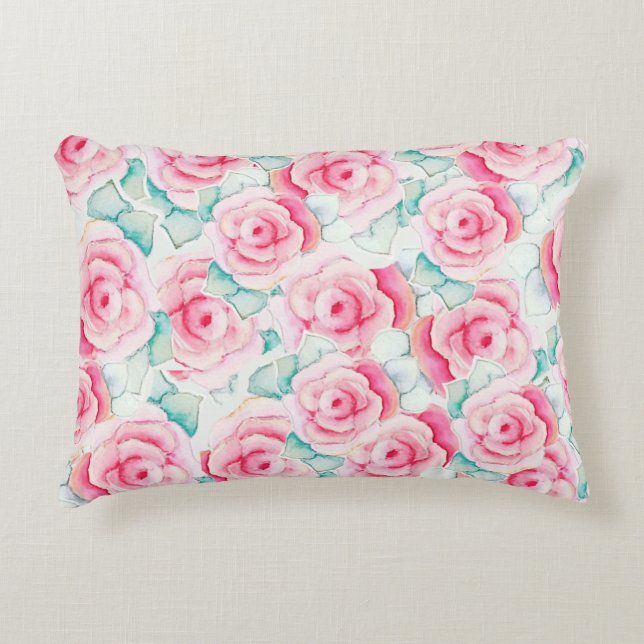 Roses  accent pillow (Front)