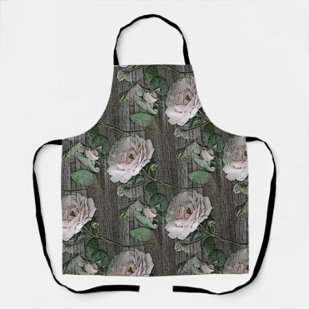 Roses All-Over Print Apron