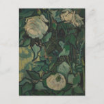 Roses and Beetle by Vincent Van Gogh Postcard<br><div class="desc">Van Gogh - a celebration of the Masters of Art</div>