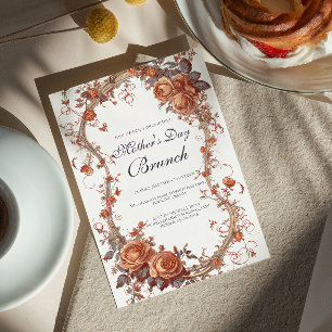 Roses and Brunches Mother's Day Brunch Invitation