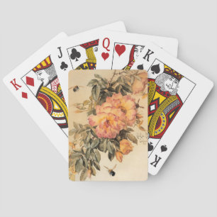 ‘Roses and Bumblebees’ Poker Cards