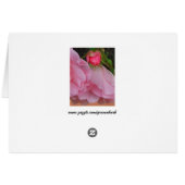 Roses and Chocolates Card (Back Horizontal)