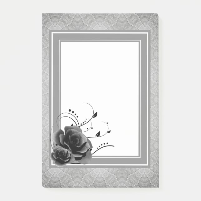 Roses and Lace Post-it Notes (Front)