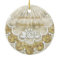 Roses and laces 50th Wedding Anniversary ornament