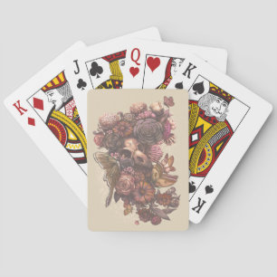 Roses and Moths Poker Cards