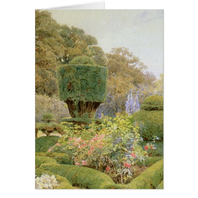 Roses and Pinks by Elgood, Vintage English Garden (Front)