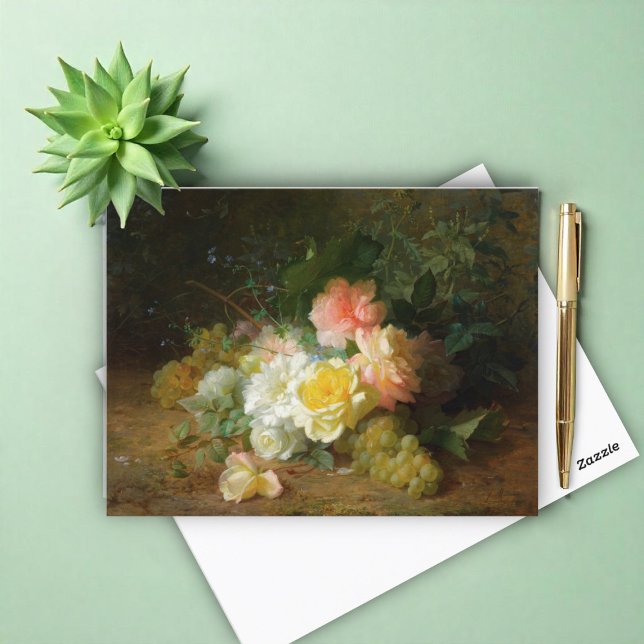 Roses and Raisins, Jules Médard Postcard (Creator Uploaded)