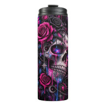 roses and skull- ARH