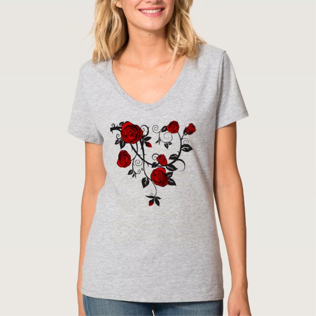 Roses and Vines T-Shirt (Front)