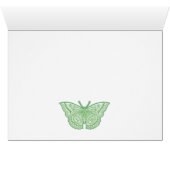 Roses and Violets Teacup Card (Inside Horizontal (Bottom))