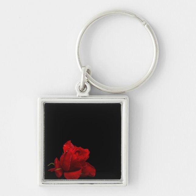 Roses Are Red Keychain (Front)