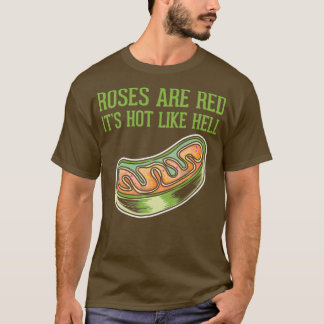 Roses are Red Mitochondria Powerhouses of the Cell T-Shirt