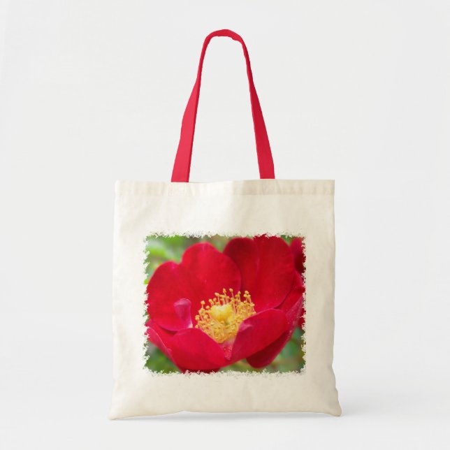 Roses Are Red Tote Bag (Front)