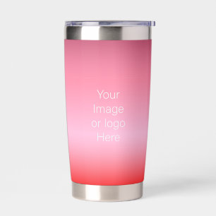 Roses Are Red Traveler Gradient Personalize Insulated Tumbler