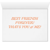Roses B.F.F. Cards (Inside Horizontal (Bottom))