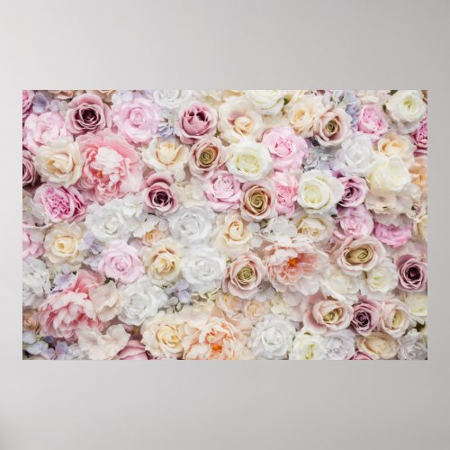 Roses Backdrop Poster