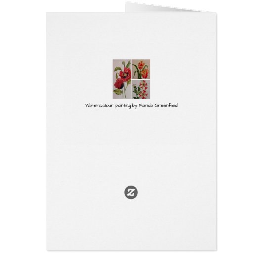 Roses 'Ballerina' Floral Art (Back)