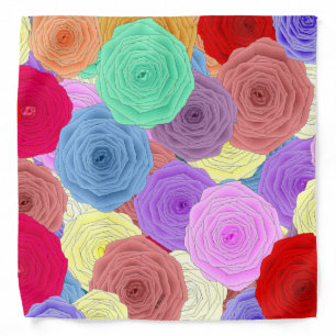 Roses Bandana