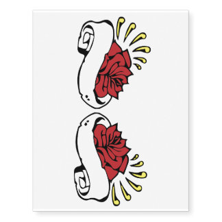 Roses & Banners Tattoo