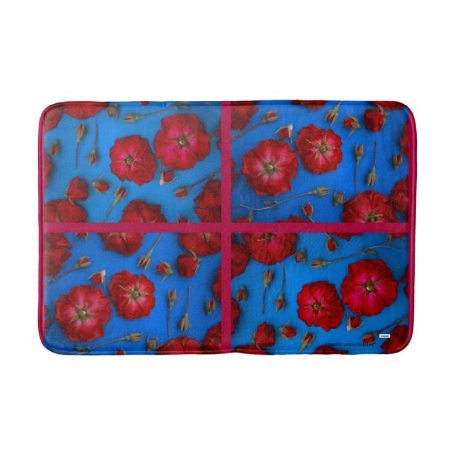 Roses Bath Mat (Front)