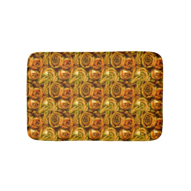 Roses Bath Mat (Front)