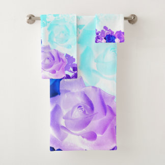 Roses Bath Towel Set