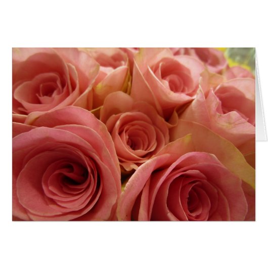 Roses Blank Card (Front Horizontal)