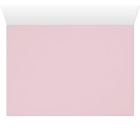 Roses Blossoms Photo Watercolor card (Inside Horizontal (Bottom))