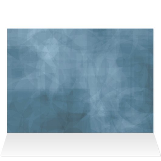 Roses Blue/Peach Wedding Thank You ID584 (Inside Horizontal (Top))