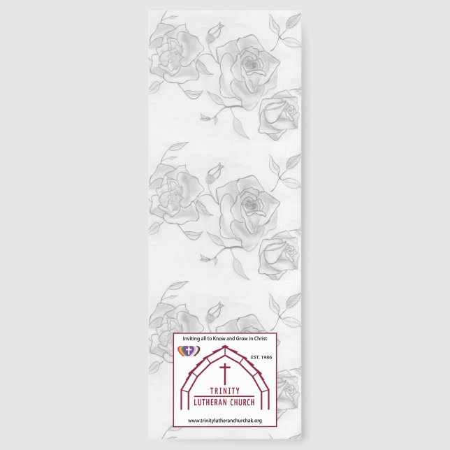 Roses Bookmark  (Front)