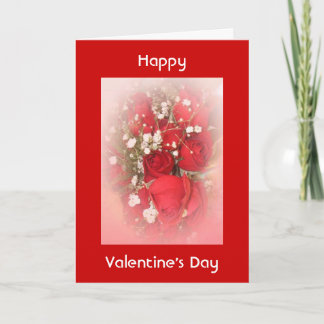 Roses Bouquet Valentine's Card