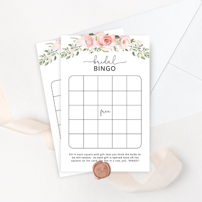 Roses bridal shower bingo game (Creator Uploaded)