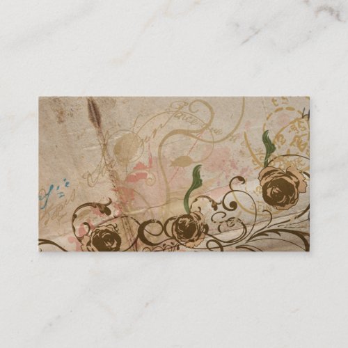 Roses Business Card