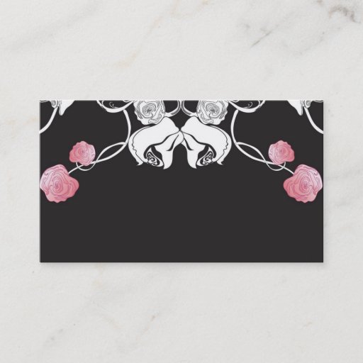 Customizable Roses Business Card