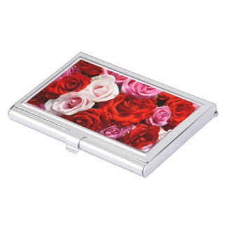 Roses Business Card Holder
