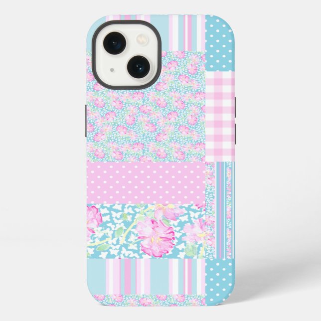 Roses Butterflies Patchwork Samsung Note 4 Case (Back)