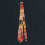 Roses by Pierre-Auguste Renoir Neck Tie<br><div class="desc">Beautiful Fine Arts Painting Tie. Colorful and classic. A great conversation starter! I love designing ties for the men folk in my life. You know the kind... pictures you don't have to explain to your boss, Church friends or neighbor's kid. One's that spark conversation, not controversy and explores mutual interest...</div>