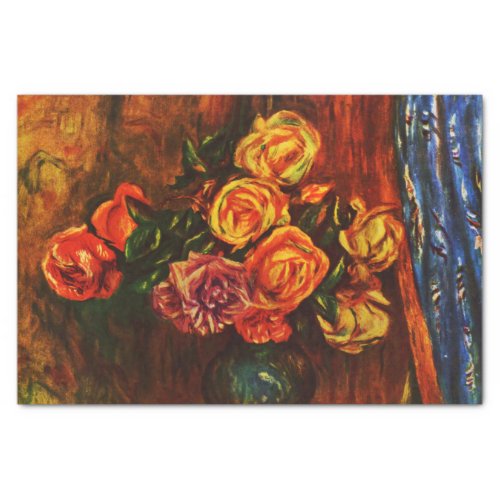 Roses by Pierre_Auguste Renoir   Tissue Paper