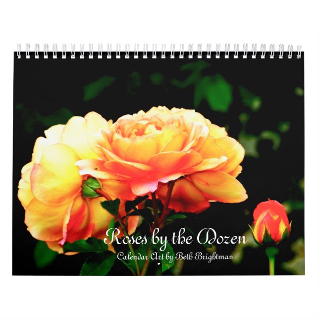Roses by the Dozen Calendar (Cover)