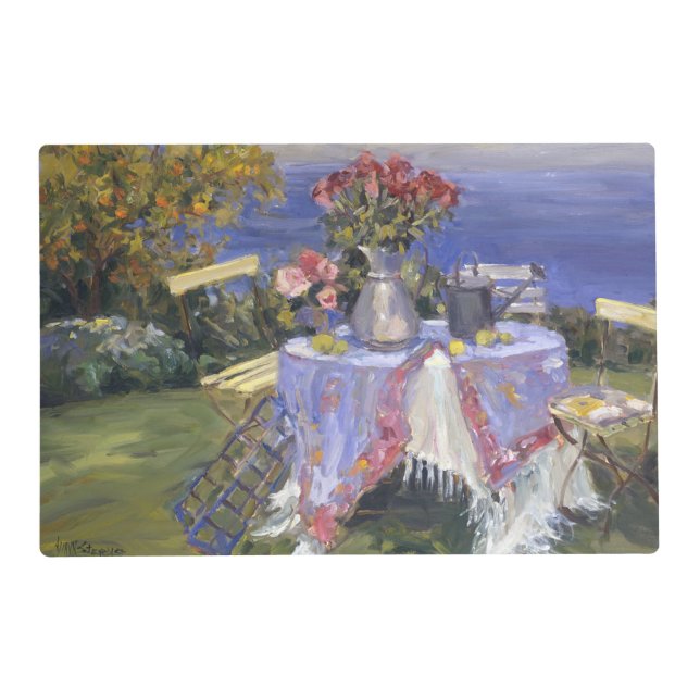 Roses by the Sea Placemat (Front)