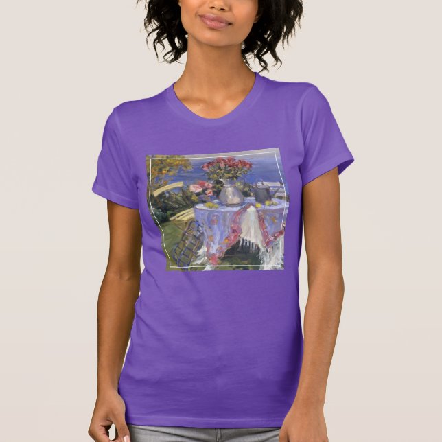 Roses by the Sea T-Shirt (Front)