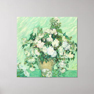 Roses by Vincent Van Gogh  Canvas Print