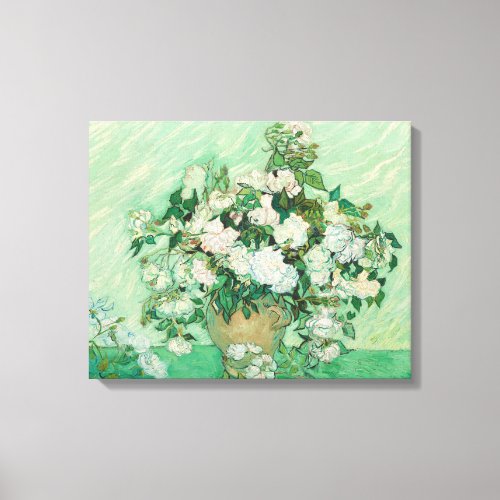 Roses by Vincent van Gogh Canvas Print