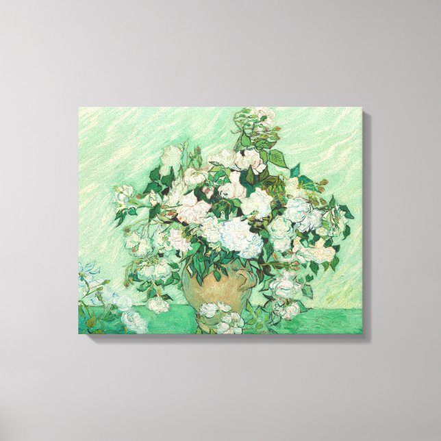 Roses by Vincent van Gogh Canvas Print (Front)