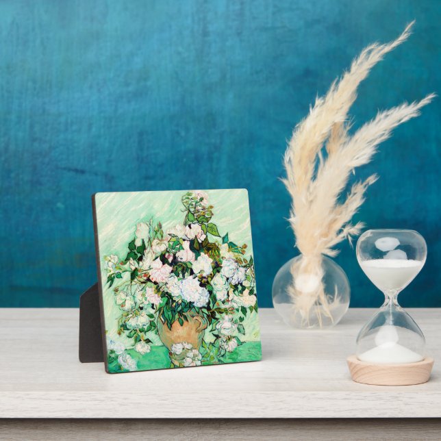 Roses by Vincent van Gogh Plaque (Insitu)