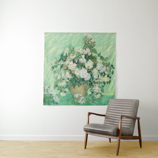 Roses by Vincent Van Gogh  Tapestry (In Situ)