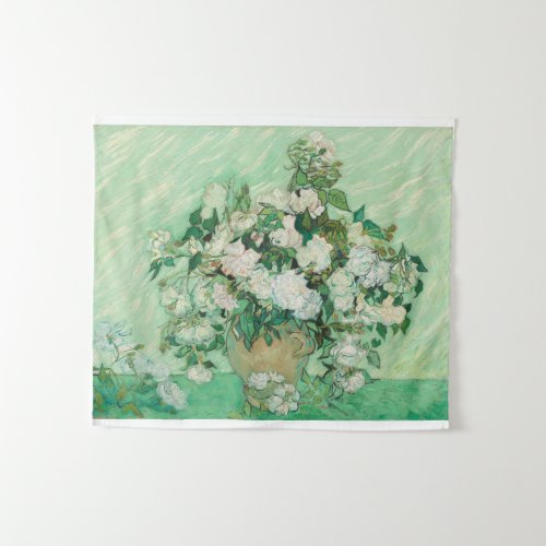 Roses by Vincent van Gogh Tapestry