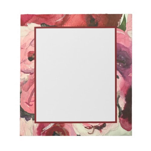 Roses Can Be Pink Notepad